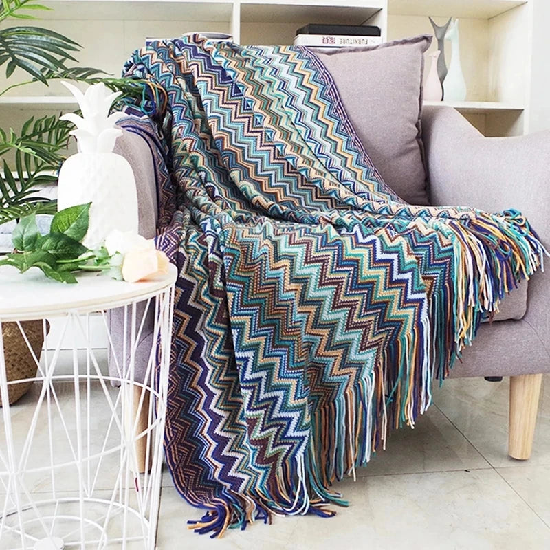 Boho Aztec Blanket