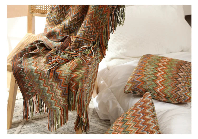 Boho Aztec Blanket