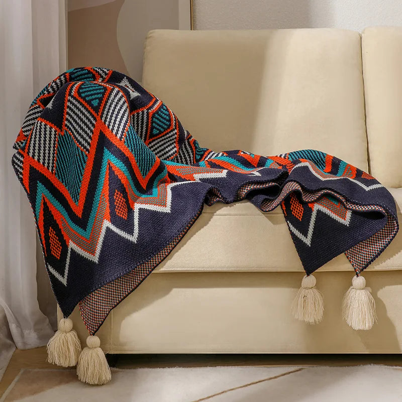 Boho Aztec Blanket