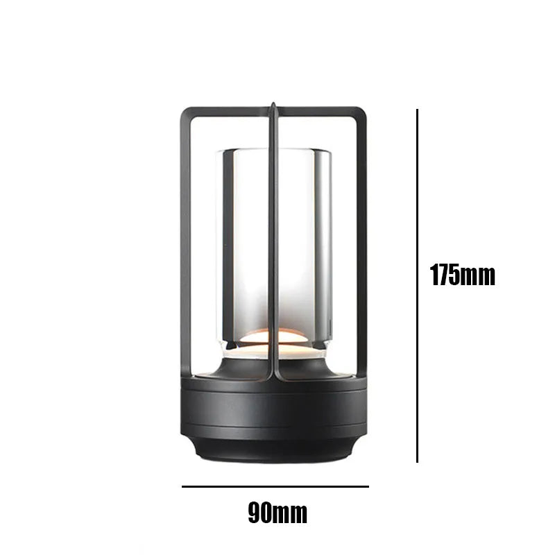 Ember Warm Glow Metal Table Lamp