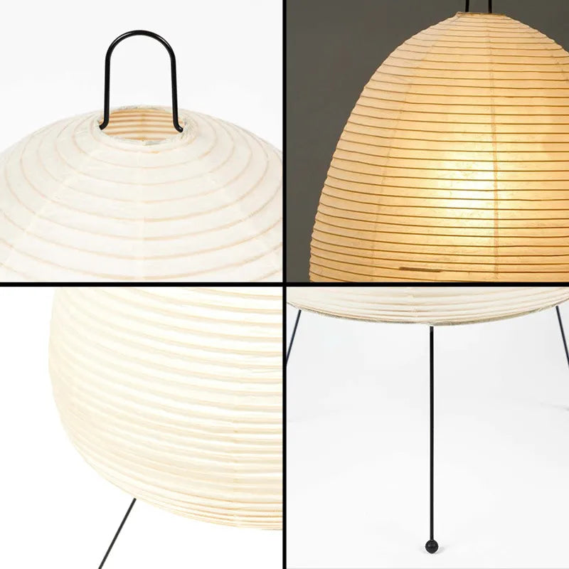 Zen Japanese Tripod Table Lamp