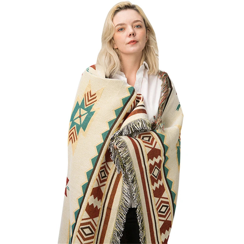 Luxe Tribal Outdoor Blanket