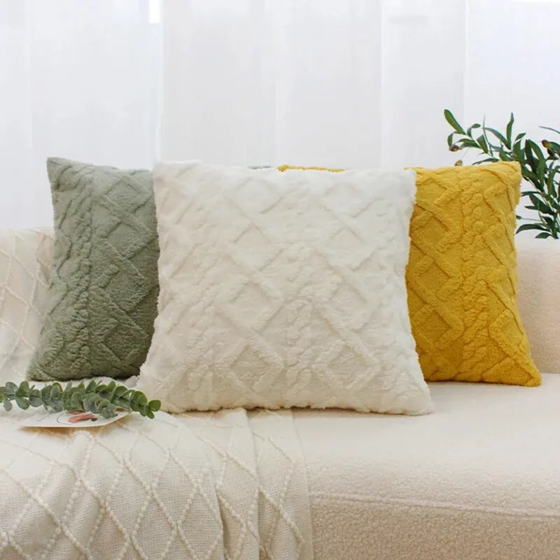 Luxe Vintage Twist Knit Pillowcase