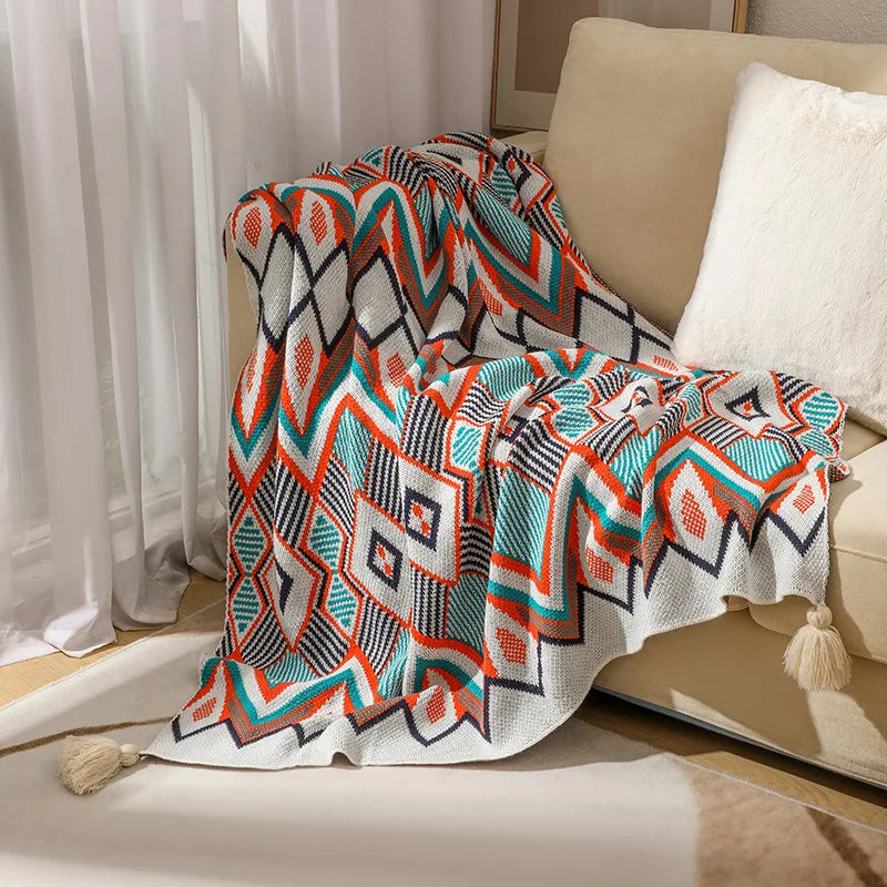 Boho Aztec Blanket