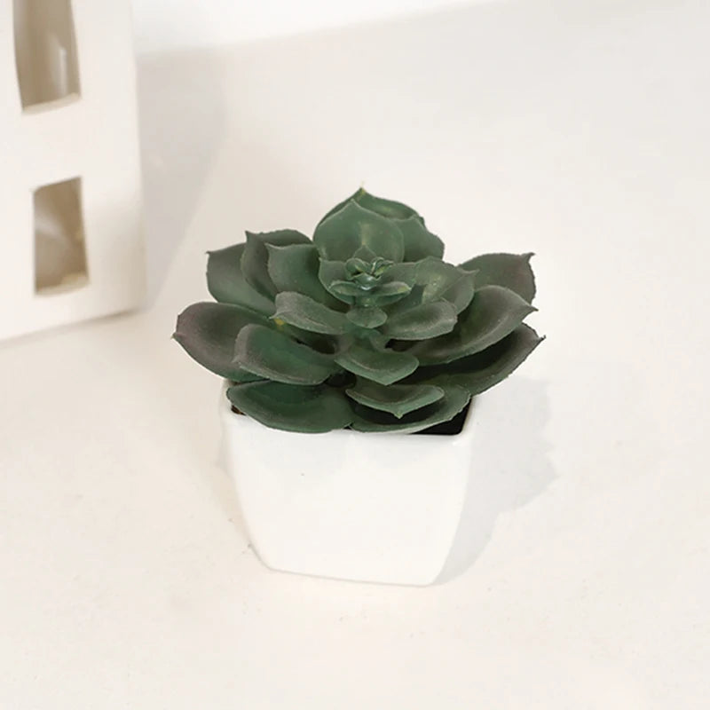 Chic Artificial Miniature Succulent Set