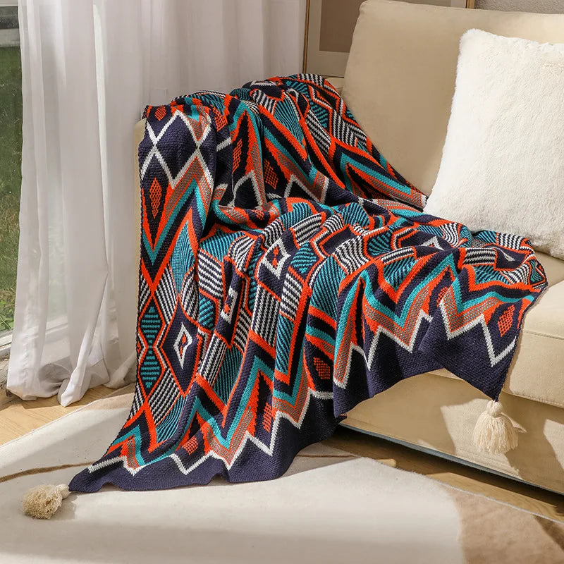 Boho Aztec Blanket