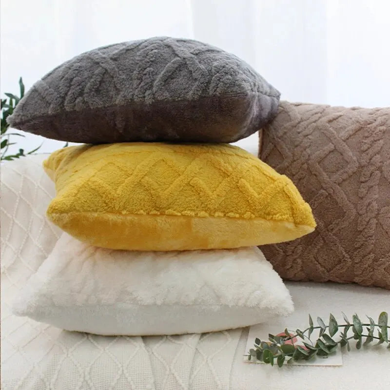 Luxe Vintage Twist Knit Pillowcase