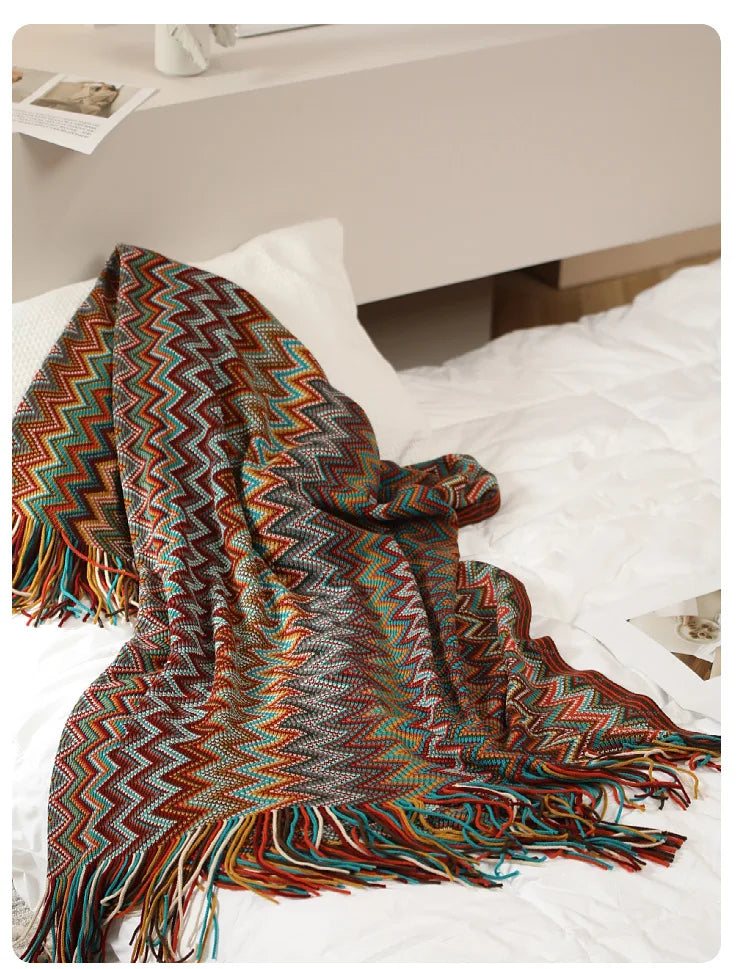 Boho Aztec Blanket